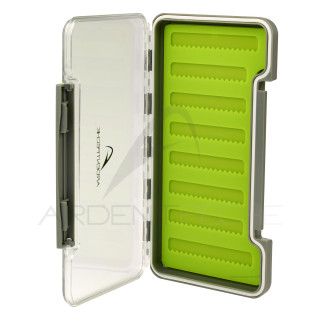 Boite à mouches ARDENT PECHE double green silicon AP381