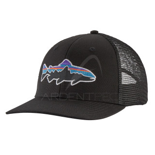 Casquette PATAGONIA Fitz Roy Trout Trucker Black