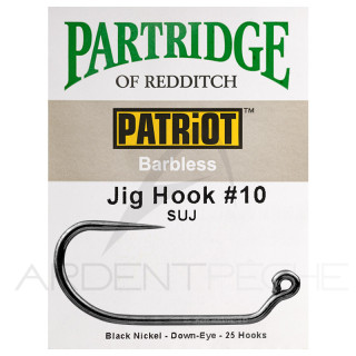 Hameçon mouche PARTRIDGE Jig Hook SUJ