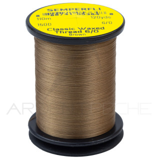 Fil de montage Semperfly Classic waxed thread 110 m 6/0