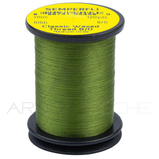 Fil de montage Semperfly Classic waxed thread 110 m 8/0