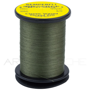 Fil de montage Semperfly Classic waxed thread 110 m 8/0