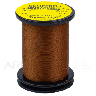 Fil de montage Semperfly Classic waxed thread 110 m 12/0