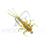 Mouche réaliste Mayfly nymphe Jaune