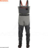 Pack waders SIMMS Freestone Smoke + chaussures caoutchouc