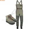 Pack waders SIMMS Tributary Basalt + chaussures feutres