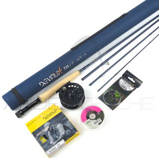Canne à mouche DEVAUX Pack TRUITE 9' soie 5