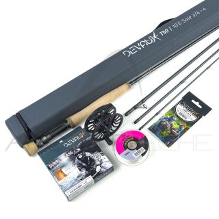 Canne à mouche DEVAUX T50 Pack Nymphe 10'6 soie 3/4