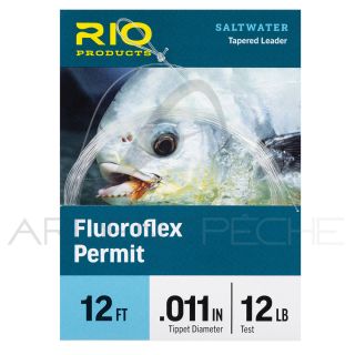 Bas de ligne RIO Fluororflex Permit 12' (3,60m)